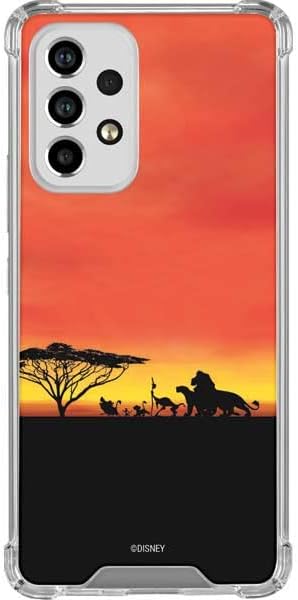 Skinit Clear Phone Case Compatible with Galaxy A53 5G - Officially Licensed Disney The Lion King Pride Rock Crew Design