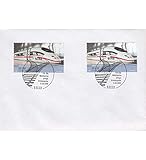 Goldhahn Markenqualität Goldhahn BRD Bund Nr. 2567 FDC Ersttagsbrief aus Markenheftchen und Rolle Eisenbahn Briefmarken für Sammler