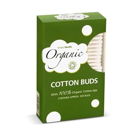 Simply Gentle Organic Cotton Buds 200's Pack Cover