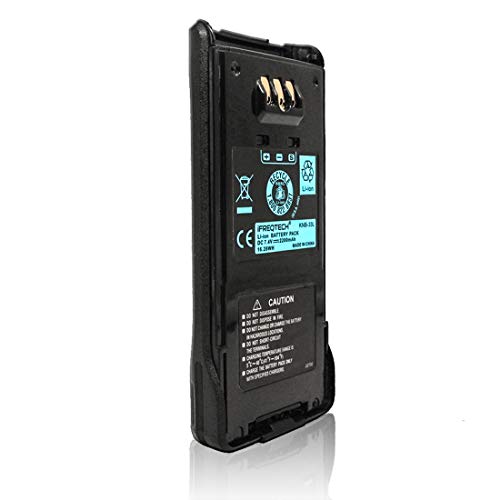 Ifreqtech Knb-33L Lithium-Ion Battery For Kenwood Nx410 Nx411 Tk-2180 Tk-3180 Tk- 5210 Tk-5310 2200Mah #TOP3