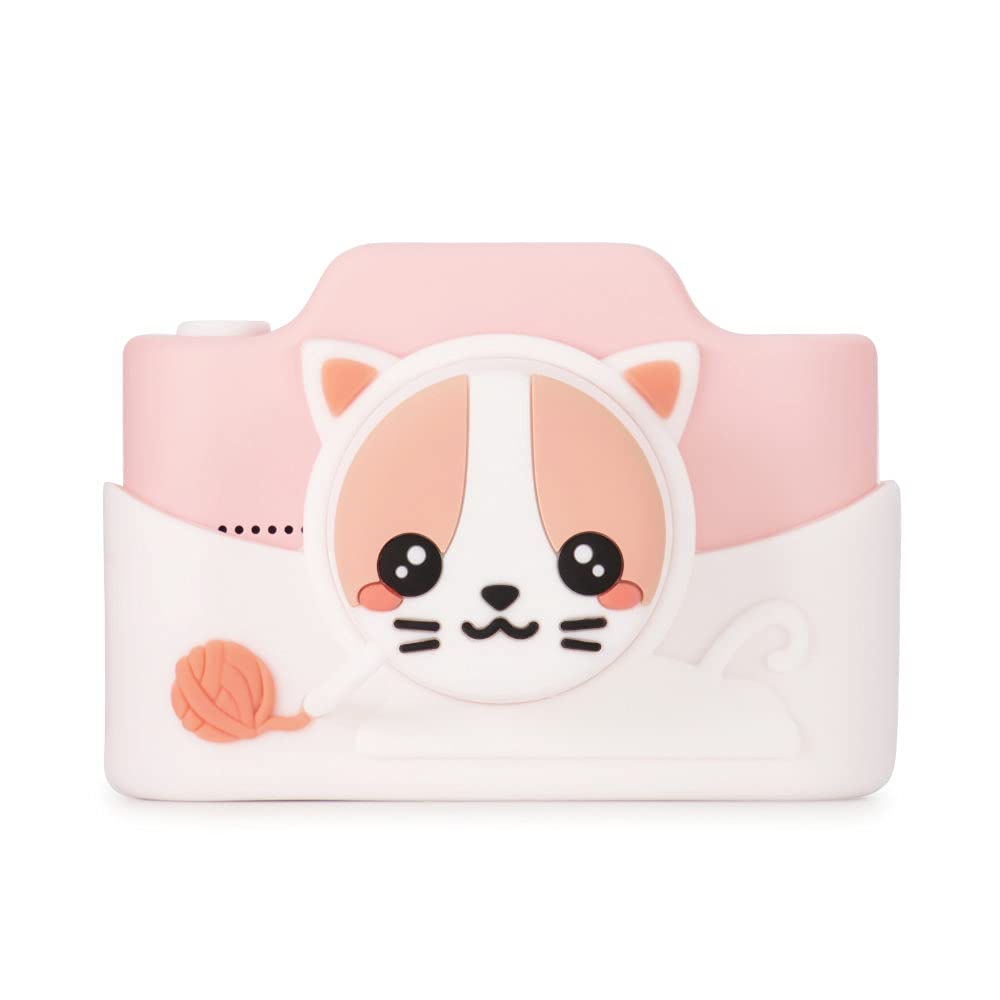 Sponsored Ad – Kidamento Kids Digital Camera & Video Camcorder with Touchscreen, Soft Silicone Casing, Detachable Lens Cap, 32GB Memory Card - Model K Meowie The Cat