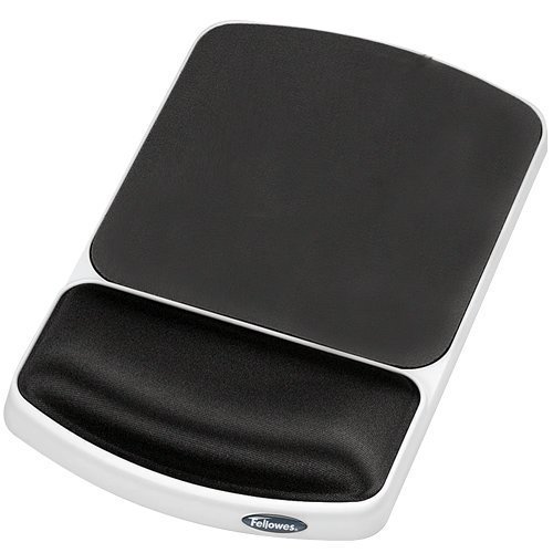 Preisvergleich Produktbild Fellowes Gel Maus Pad mit Handgelenkauflage grau 91741Â4ÂStück