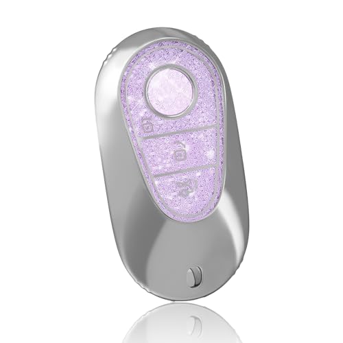 Coque de clé Mercedes Benz en TPU souple violet : la protection élégante haut de gamme