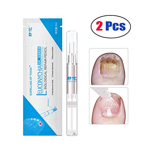 2 Pcs Advanced Nail Natural Repair Magic Pen Anti Nail Treatment Stop Nail Gel