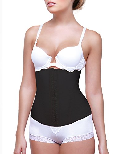 Vedette Shapewear 901 Clarette Waist Cincher Girdle Black Small