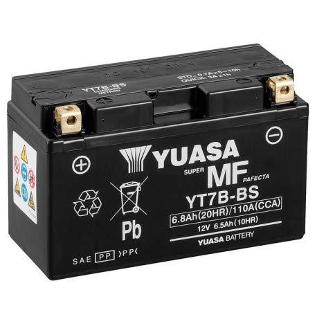 Yuasa yuasa yt7b-bs-Batteria