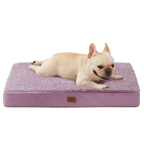 Image of EHEYCIGA Orthopedic Dog Bed Medium with Removable Washable Cover, 30x20