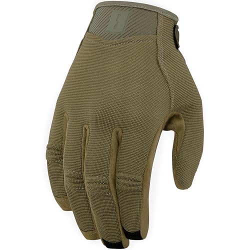 VIKTOS Men's Patrolux OP Glove - Durable Tactical Functional Touchscreen-Compatible Gloves with Reinforced Palm & Fingers, Ranger, Large