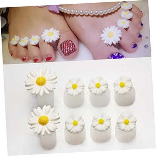 FOMIYES Gel De Silicone Separador De Dedos Pedicure Espaçadores De Arte De Separadores De Dedos De P