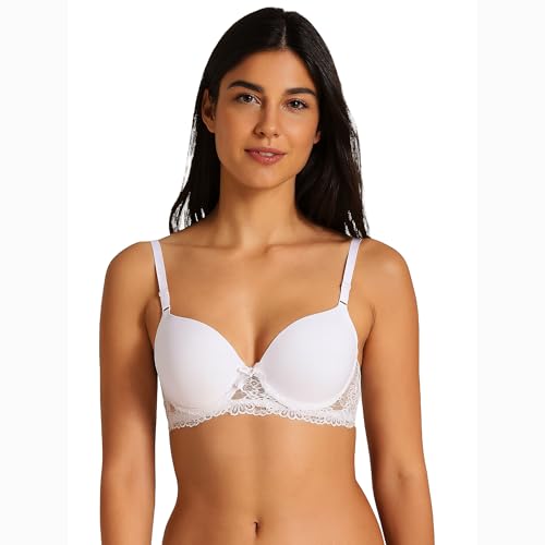 Image of Viola's Secret 6 Pack of Color Print T-Shirt Bras B Cup C Cup and D Cup