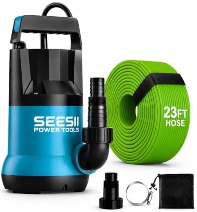 SEESII 1HP Submersible Water Pump