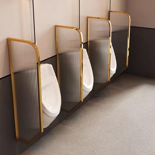 Mampara para urinario de baño de hotel y restauración moderna 2