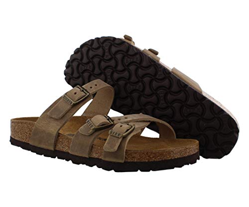 Birkenstock Women's Open-Back, Tabacco Brown, 6 Narrow Women/4 Narrow Men, Tabacco Brown, 6 Narrow Women/4 Narrow Men2