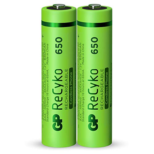 GP RecyKo+ 2 AAA Micro batterij DECT-telefoon 2900434240001 - Afbeelding 4