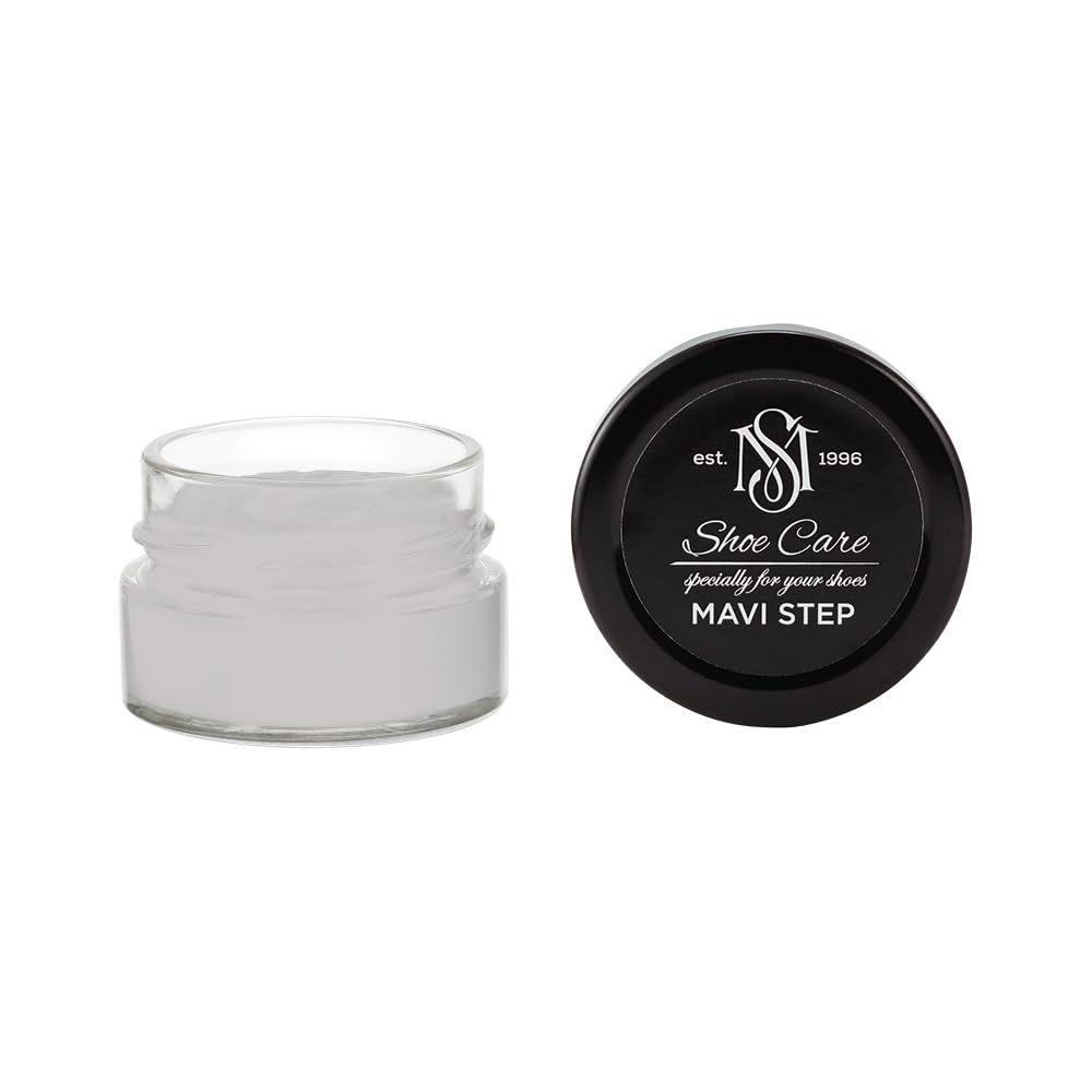 Crème de Cirage Premium - NCS S 2002-R Pierre Taupe - Soin Nourrissant & Rénovateur de Couleur pour Cuir Lisse par MAVI STEP - 1.70 fl oz / 50 ml