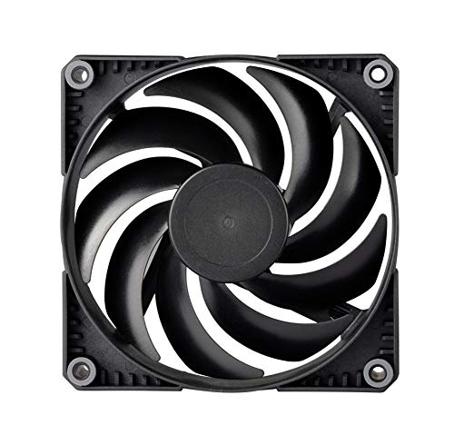 Phanteks (Ph-F120Sk_Bbk_Pwm) Sk120 Pwm Fan, 120Mm Fan, High Airflow Nine-Blade Design, Rubber Dampening Washers - Black #TOP1