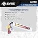 Evike Airsoft - Matrix High Performance 7.4V Stick Type Airsoft LiPo Battery (Model: 1000mAh / 20C / T-Plug & Short Wire)