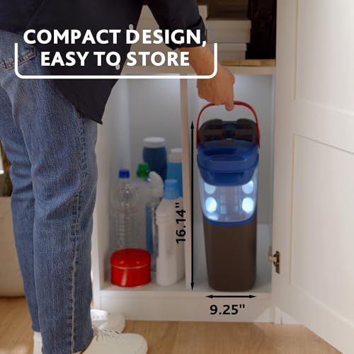 image for O-Cedar H2prO Flat Mop System | Quick Cleaning Tool | Clean with Clean