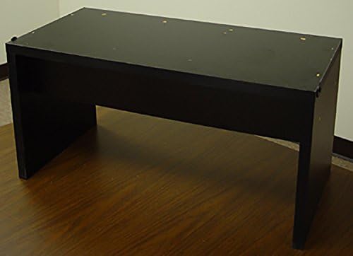 Trade Fixtures NL8840B Countertop Buffet Stand for 4 Gravity Bins, Wood and Laminate, Black
