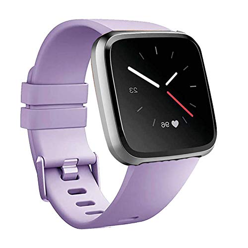 MAKACTUA Compatible con Fitbit Versa Correa/Fitbit Versa 2 Correa/Fitbit Versa Lite Correa Mujer Hombre,Pulsera Ajustable Correa de Reemplazo Deportivo Cover