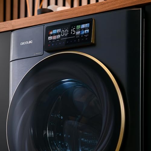 Cecotec Lave-linge 10Kg Chargement Frontal avec Autodose Bolero DressCode 10950 Autodose Inverter 3D Ice Blue A. 1400 tr/min, 13 Programmes, Basse Consommation, Moteur Inverter Plus – Image 4