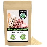 Alpi Nature Knoblauchpulver 250g, Knoblauchpulver gemahlen, Knoblauch getrocknet und gemahlen