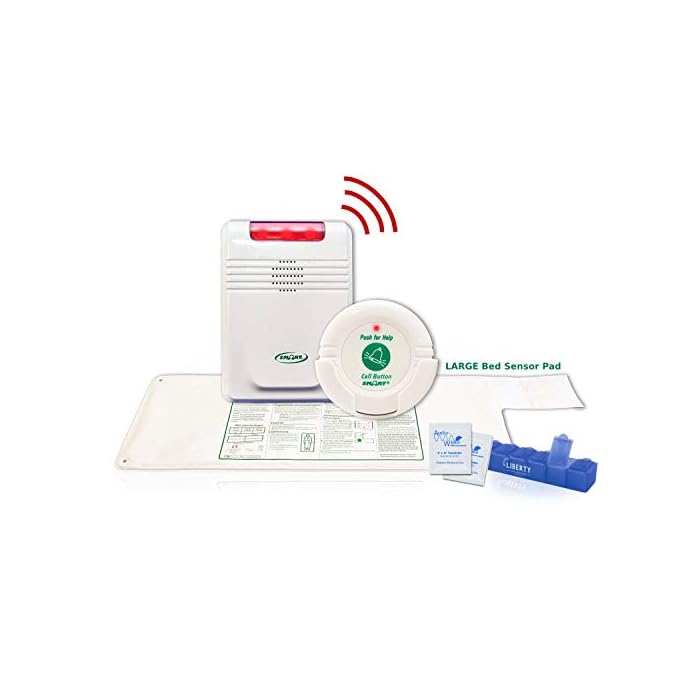Buy Smart Caregiver Wireless Bed Alarm System with Nurse Call Button