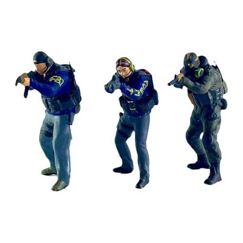 Figurines peintes à la main au 1/64 d'une grande précision