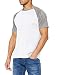 Produktbild Urban Classics Herren Raglan Contrast Tee T-Shirt, wht/gry, XL