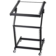 AW 9UX DJ Mixer Stand Rack Mount Stage Cart Audio Rack Music Equipment Studio Party Show