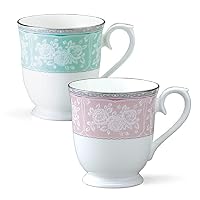 Amazon.co.jp: NARUMI(ナルミ) ペアマグカップ グレイスエア 290cc