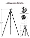 Trakiom Clamping Tripod Rest with Sturdy Aluminum Frame, Lightweight, Provides Stability, Adjustable Legs, and Hands-Free Operation for Outdoors