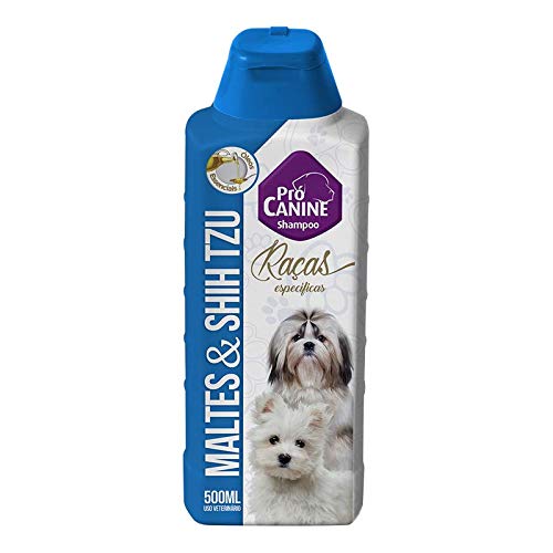 Shampoo Raças Específicas Maltês Shih Tzu ProCanine 500Ml : Amazon