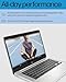 HP Chromebook 14 Laptop, Intel Celeron N4120, 8 GB RAM, 192GB Storage(128GB eMMC+64GB SD), 14