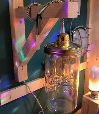 Miniatura 4 de Le Parfait Familia Wiss Terrine - Tarro de vidrio francés de boca ancha con sistema hermético de 2 piezas tapas doradas, ideal para enlatar,