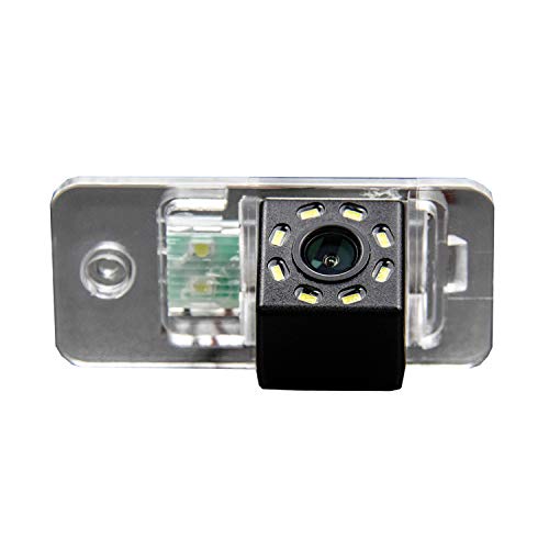 HD 720p Telecamera per la retromarcia Telecamera Posteriore Retrocamera Impermeabile Fotocamera Visione Notturna per Audi A3 8P 8V S3 A4 B6 B7 B8 S4 A6 C6 S6 RS6 A8 RS4 TT 8N Q3 Q5 Q7