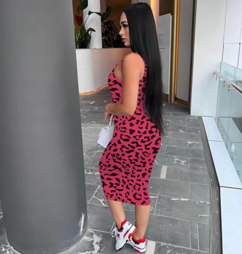 Image of Mrskoala Women Midi Tank Dresses Sexy Club Casual Dress Summer