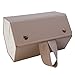 MAFENLY Fünf Sonnenbrillen brillenetui hardcase Aufbewahrungsbox, sonnenbrillen etui 5 Steckdosen PU faltbare Gläser Display Box, 6 Stück Shiziwen Khaki, X-Large