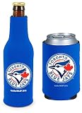 MLB Baseball Can & Bottle Neoprene Holder Insulator Beverage Cooler