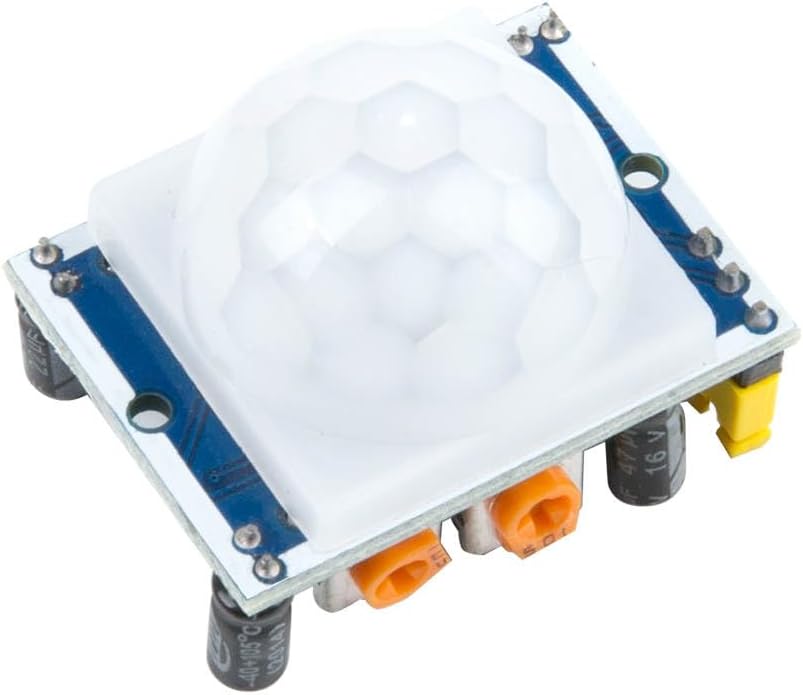 SHILLEHTEK HC-SR501 PIR Motion Sensor Module Blue for Raspberry Pi, Raspberry Pi Pico, Arduino, ESP32, and Other Microcontrollers