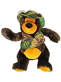 NED Oso DE Peluche con Ropa de Cazador 35cm Grandes Aventuras Cumpleaños. Tu Gran Amigo el Oso.