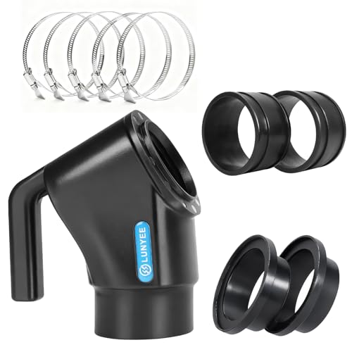 Kit de collecte de poussière magnétique 10,2 cm pour système d'aspiration de copeaux de bois