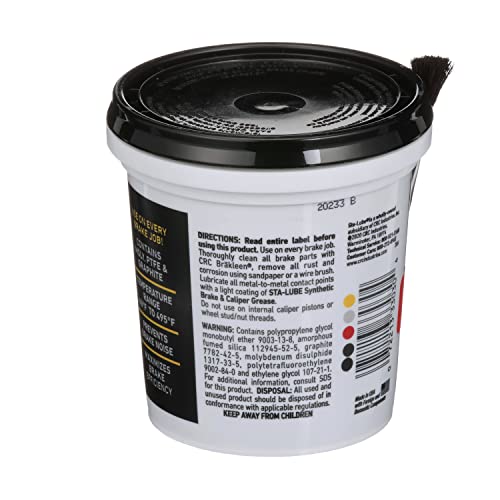 Crc Sta-Lube Sl3303 Brake Caliper Synthetic Grease - 12 Wt Oz. #TOP3
