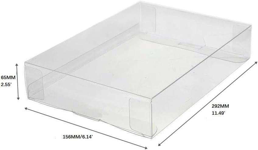 CHILDMORY 10PCS Box Protector Case Sleeve Display Box Protective Case Compatible for Masters of The Universe (Motu) Origins Carded 5.5" Action Figure