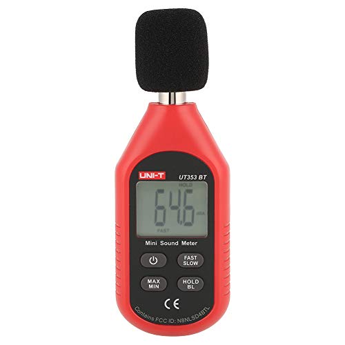 Sound Level Meter, Digital Bluetooth Noise Meter Tester Decibel Meter 30 to 130dB Monitoring Sound SPL Tester Sound Analyzer for Home, Noisy Neighbor