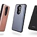 TORU CX PRO Case for LG G7 / LG G7 ThinQ, with Card Holder | Slim Protective Cover with Hidden Credit Cards Wallet Flip Slot Compartment Kickstand | Include Mirror, Strap, USB Adapter - Black