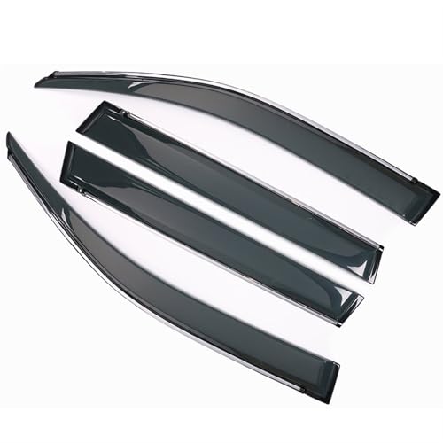Déflecteurs de vitres latérales Toyota Land Cruiser Prado 150 LC150 Silver Edge