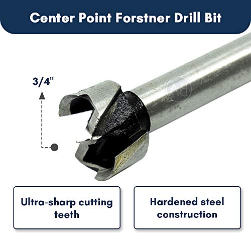 Benchmark Abrasives Drilling Forstner Drill Bit (3/4\")