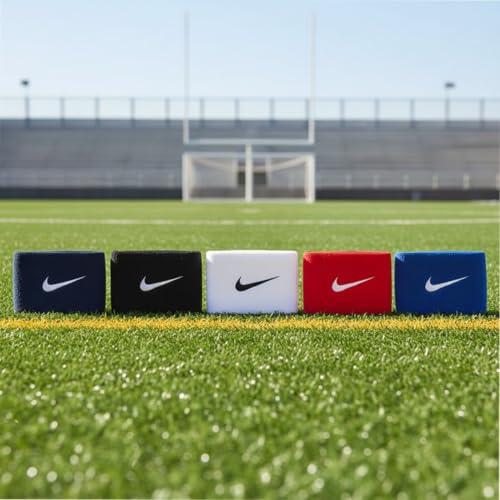 Nike Guard Stay 2 Soccer Shinguard Strap Holder (Black/White, One Size) - image 4