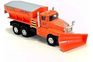 Playmaker Toys Snow Plow Trucks 5" Die Cast Metal Model Toy Truck...